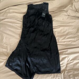 nwt new elie tahari neiman marcus size 10 black velvet dress